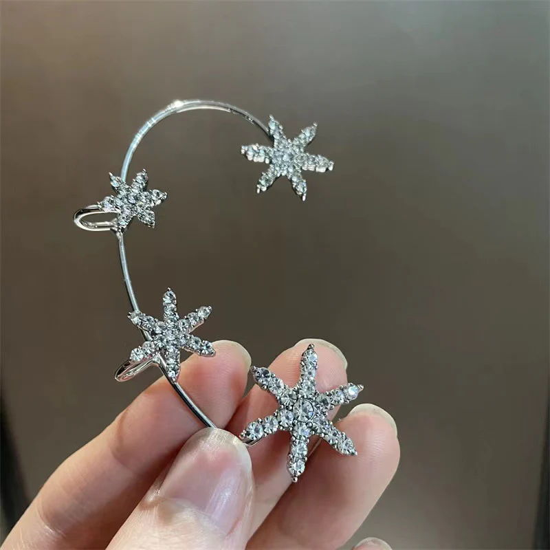 🌸Sparkling Snowflake Zircon Earrings - Image 10