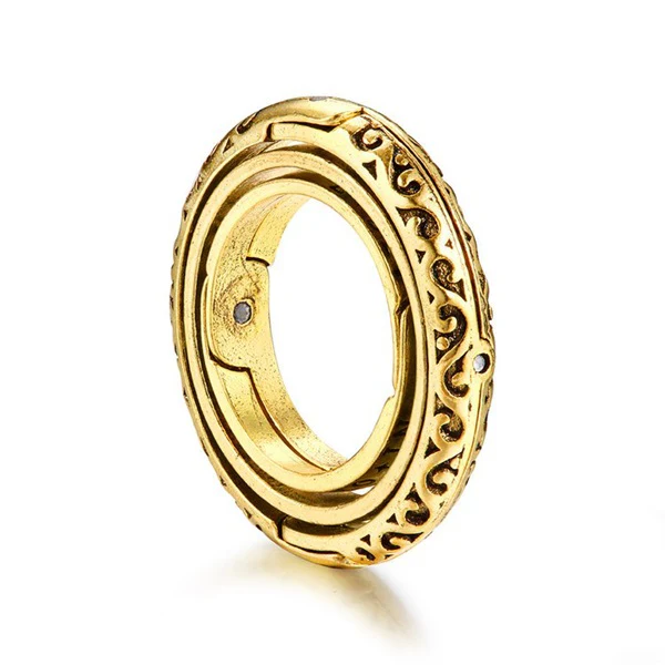 Handmade Anxiety Relief Sphere Spinner Ring - Image 15