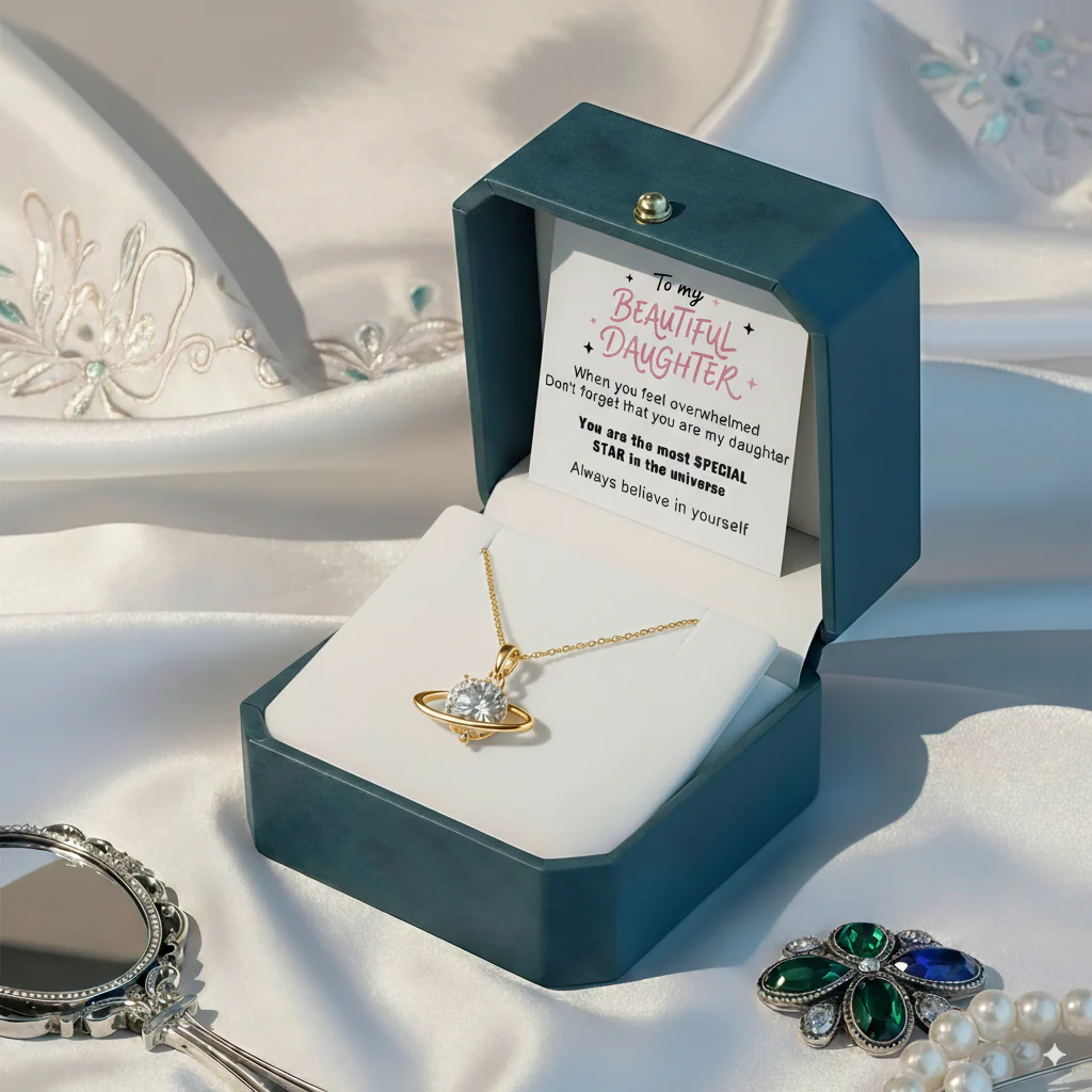 For Daughter- You Are The Most Special Star In My Universet Necklace - Image 8