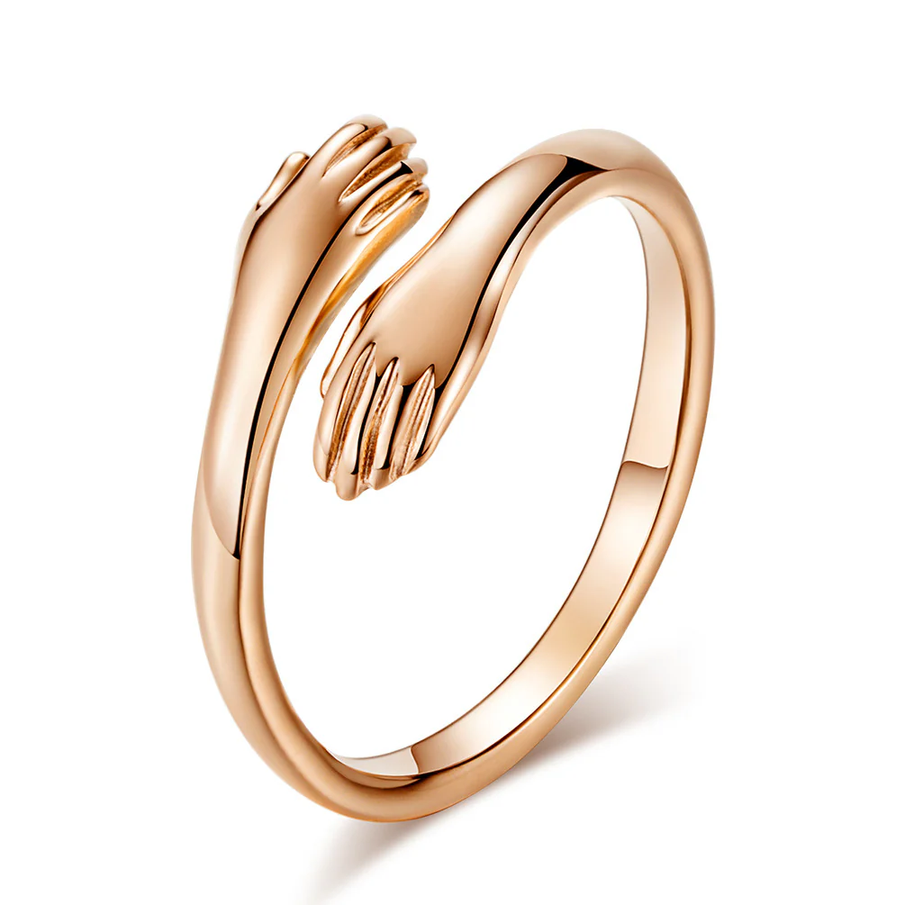 Sterling Silver Hug Ring - Image 9