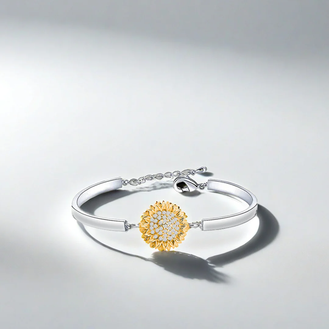 For Granddaughter - Sunflower Three-section Bracelet - Image 5