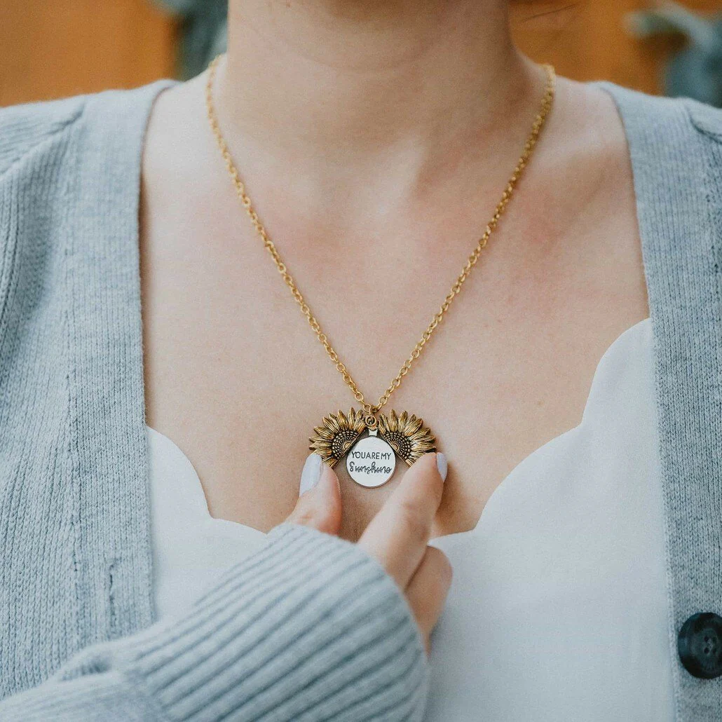 Sunflower Necklace - Image 3