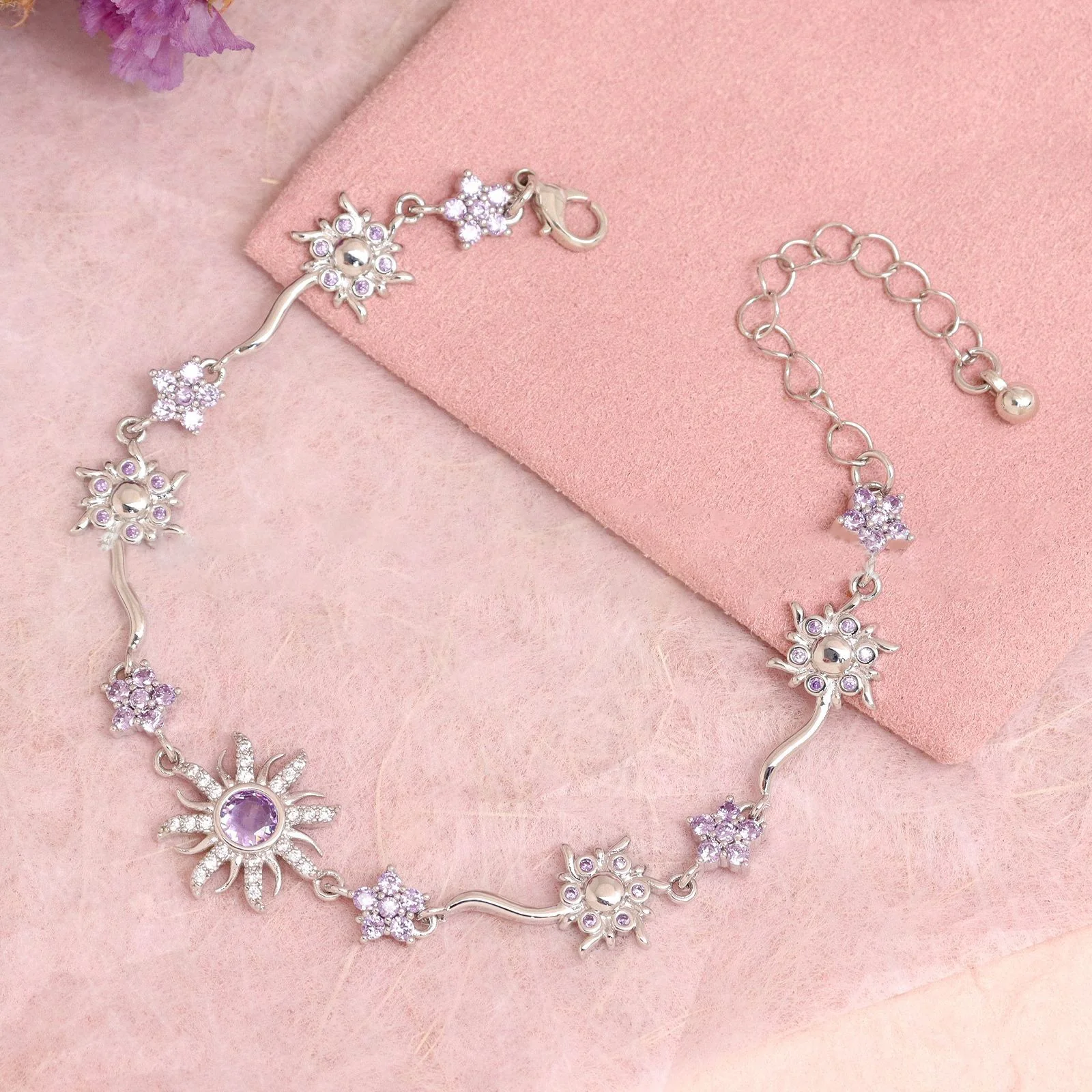 Sunflower Princess Gemstone Bracelet - Image 7