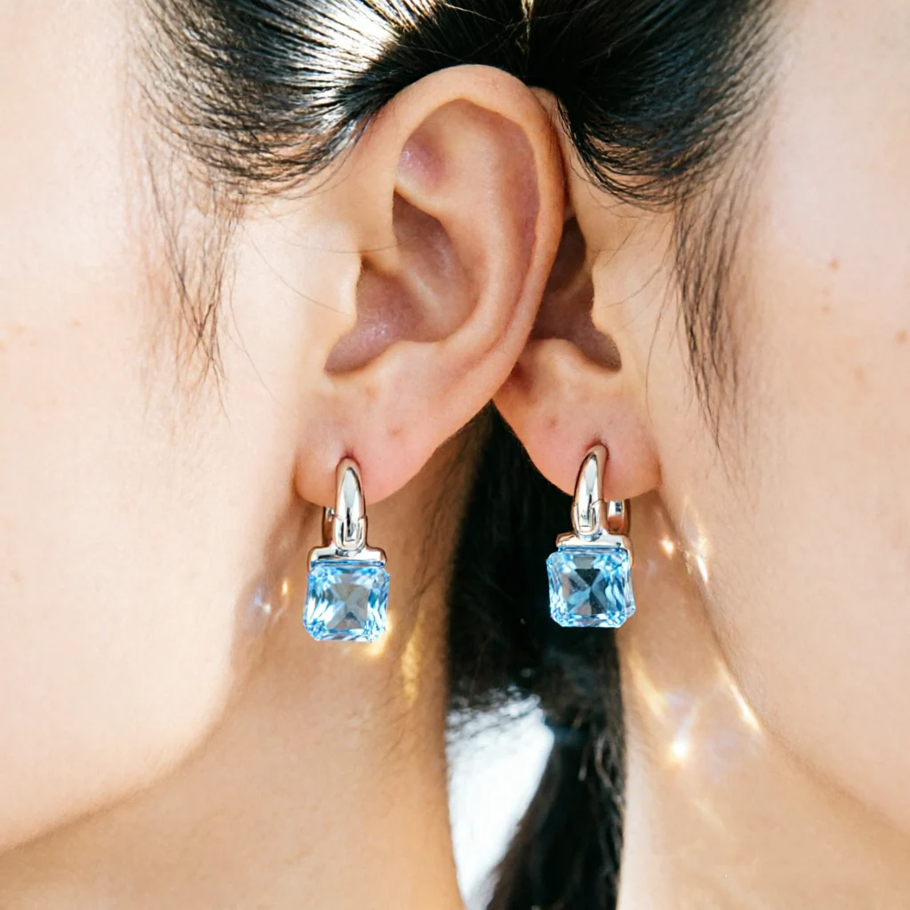 🌊LET US FEEL THE SUNSHINE SEA GLASS EARRINGS - Image 4