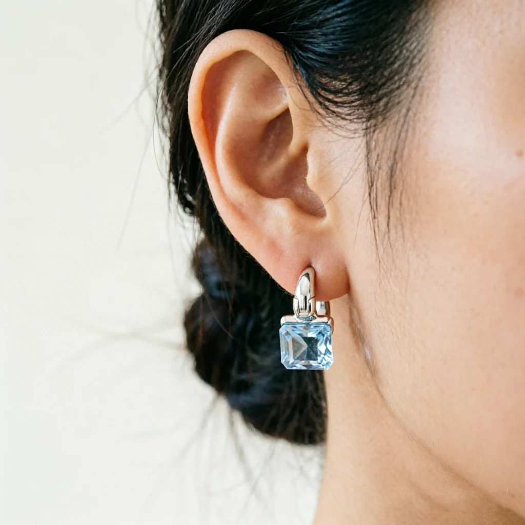 🌊LET US FEEL THE SUNSHINE SEA GLASS EARRINGS - Image 5