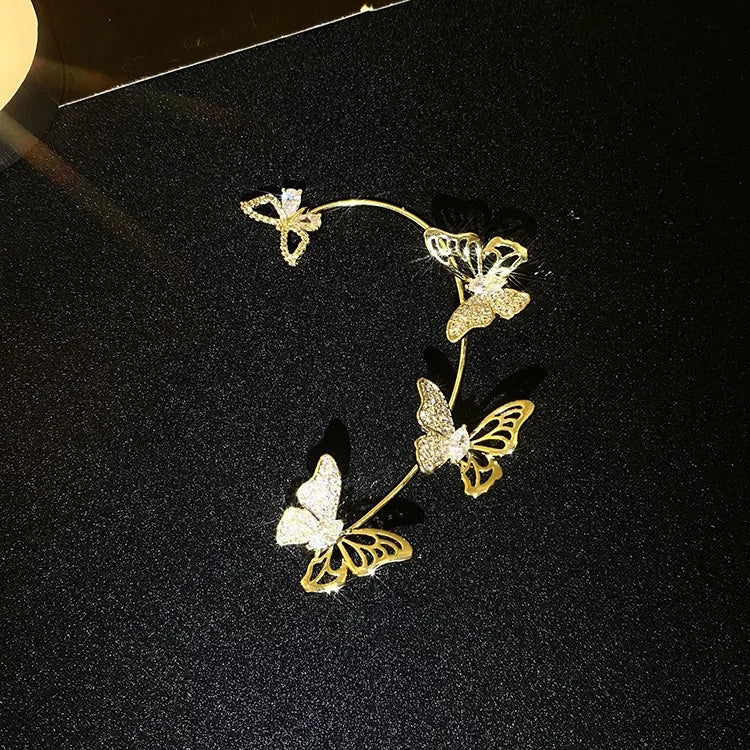 🔥Summer Hot Sale🌊 Super Sparkling Zircon Butterfly Earring - Image 11
