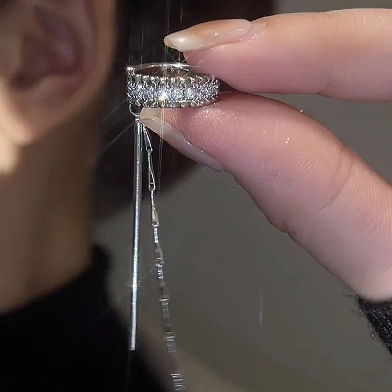 Tassel Cartilage Wrap Earring - Image 2