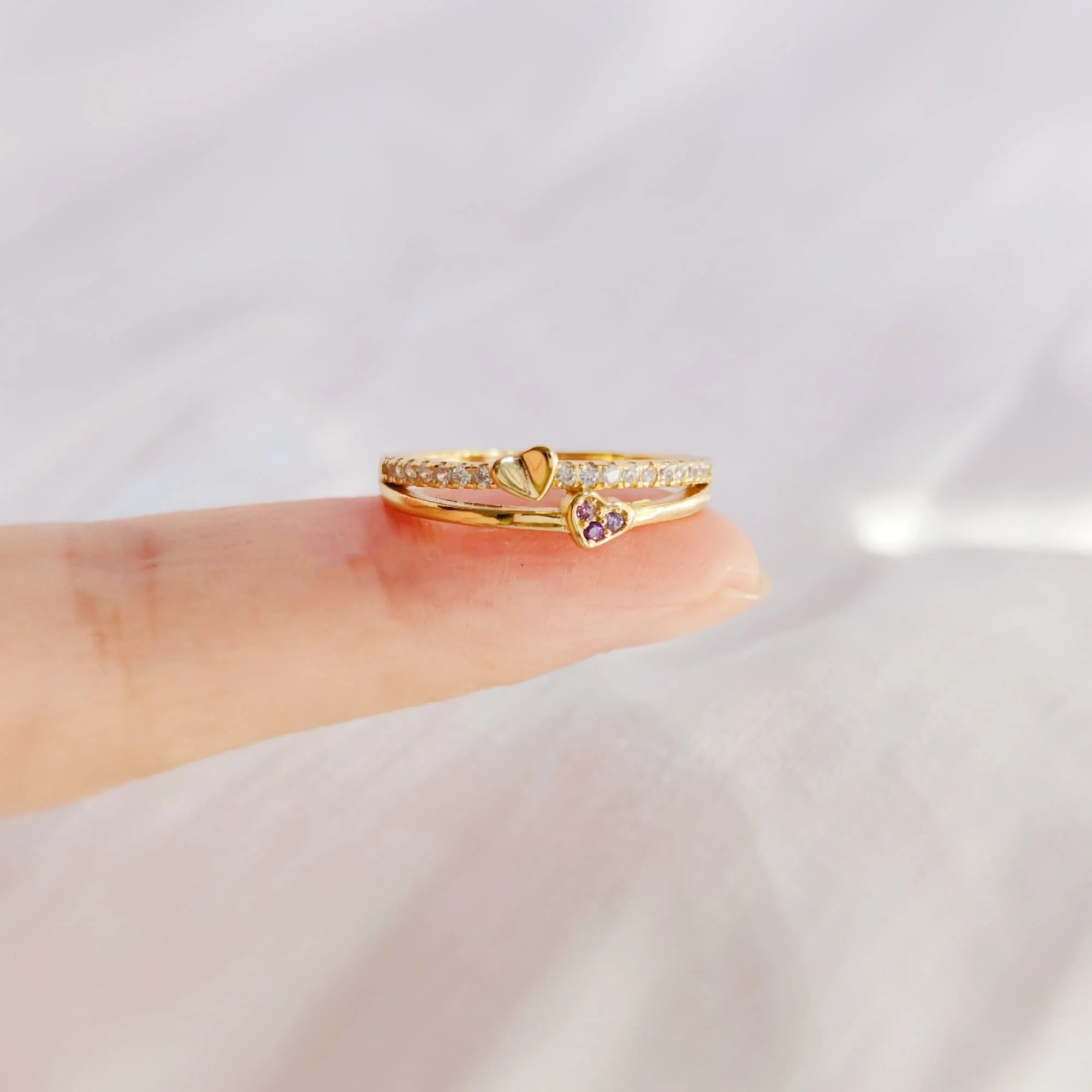For Daughter- My Heart Will Always Be Tied To Yours Ring - Image 5