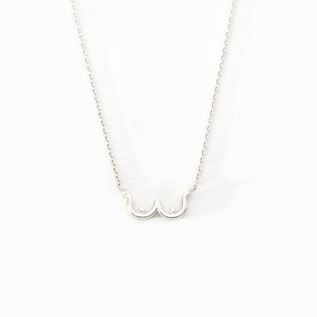 Tits Out Sis Boobie Necklace
