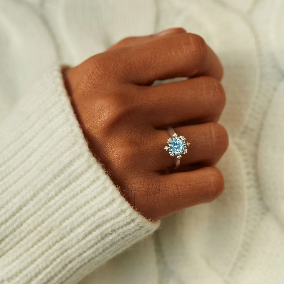To Me You Are Perfect Snowflake Ring - Image 4