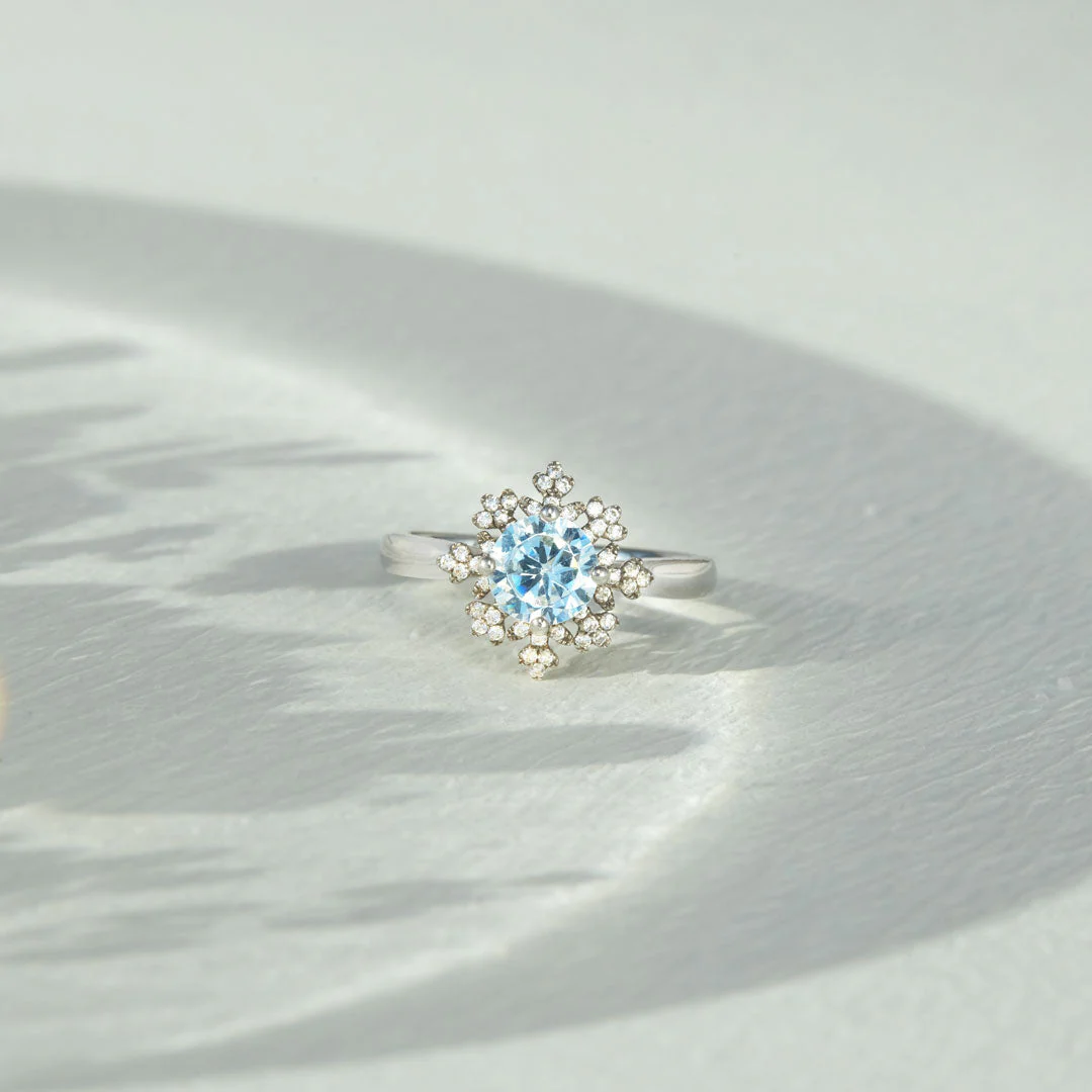 To Me You Are Perfect Snowflake Ring - Image 5