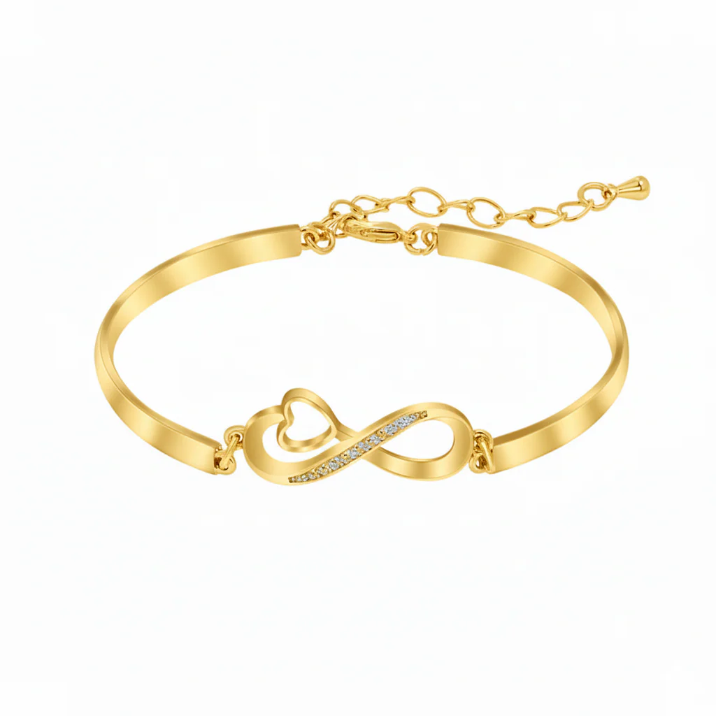 To My Daughter- Keep Me In Your Heart Infinity Bracelet - Image 7