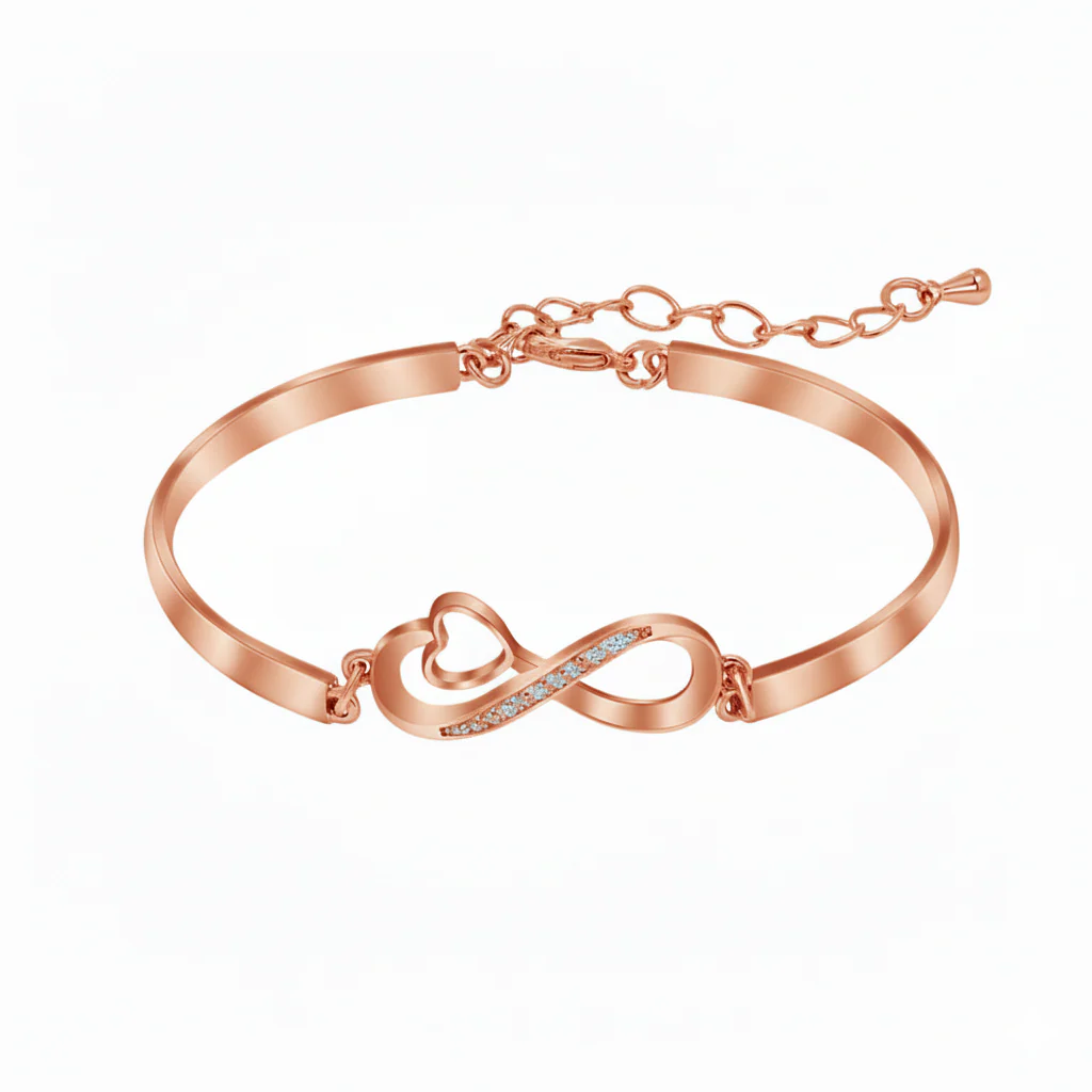To My Daughter- Keep Me In Your Heart Infinity Bracelet - Image 8