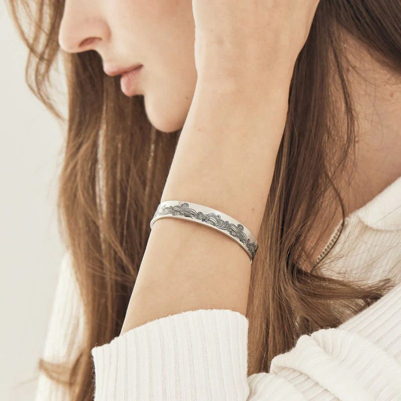 To My Granddaughter, I Am So Proud of You Bracelet - Image 3