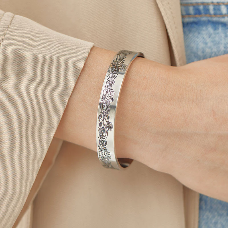 To My Granddaughter, I Am So Proud of You Bracelet - Image 4