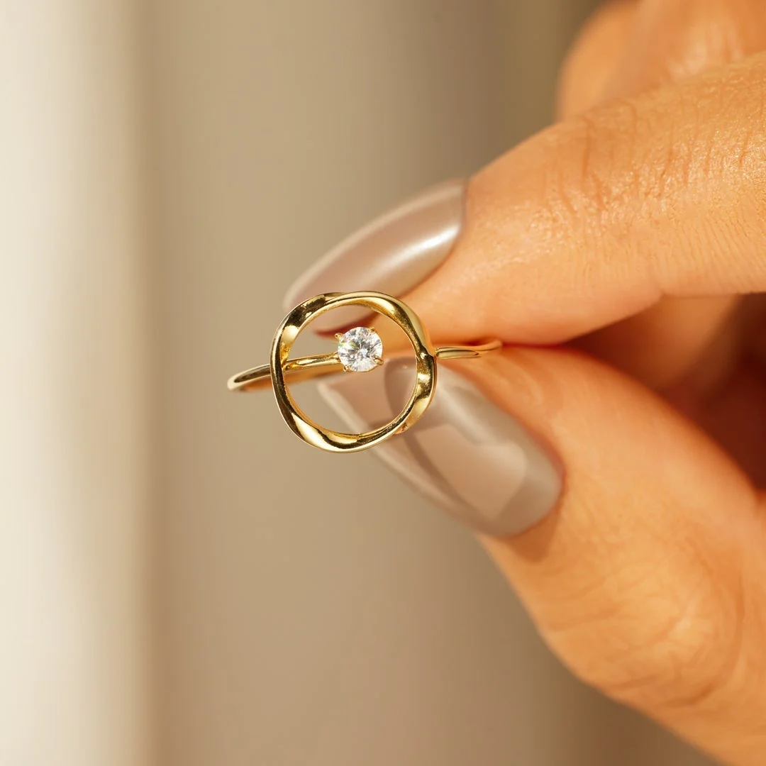 To My Wife My Universe Central Star Ring - Image 4
