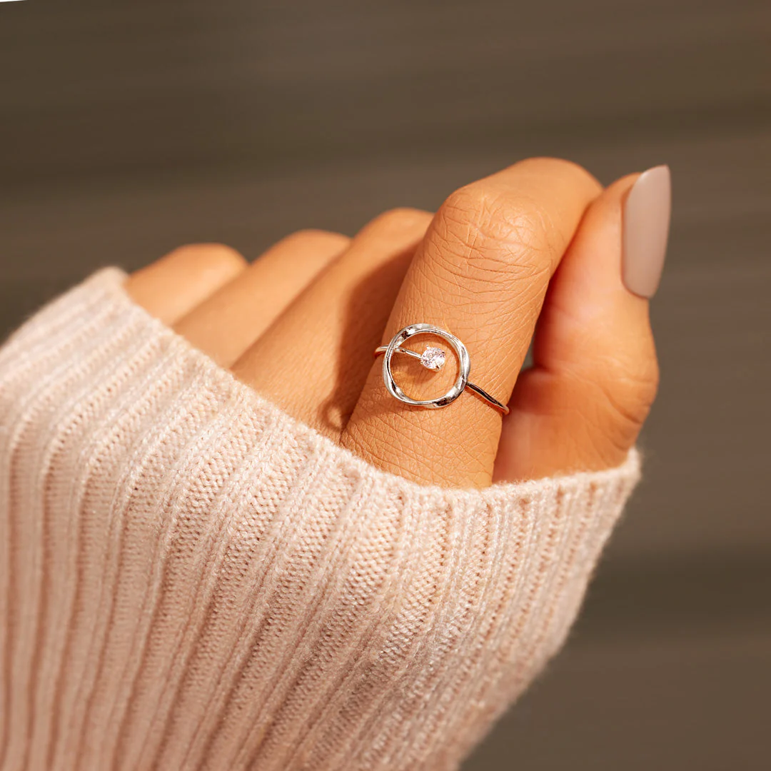 To My Wife My Universe Central Star Ring - Image 6