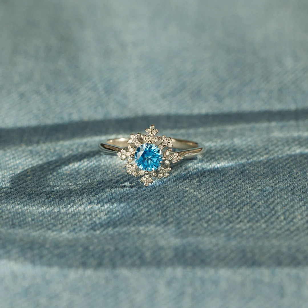 To My Wife Snowflakes Ring - Image 4