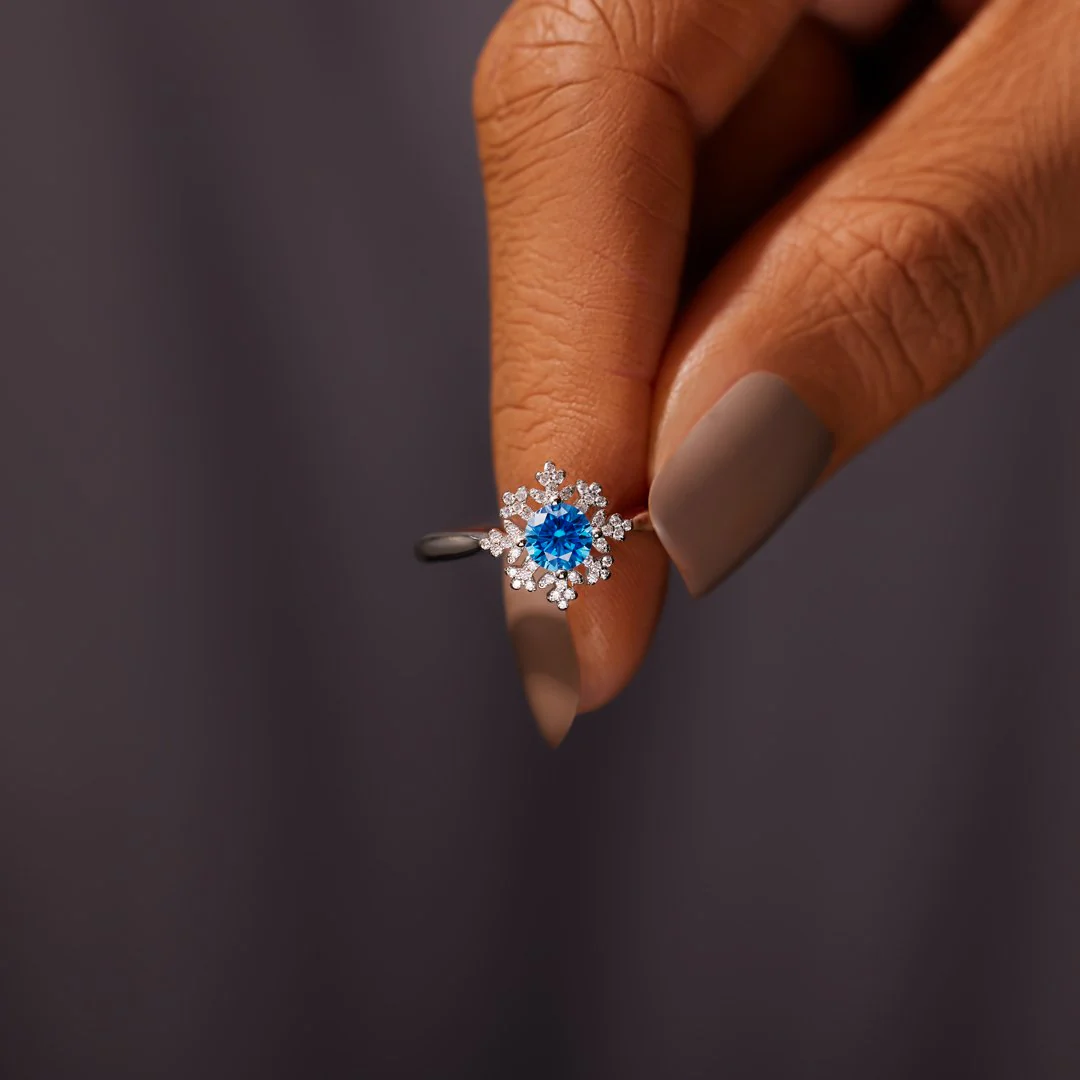 To My Wife Snowflakes Ring - Image 5