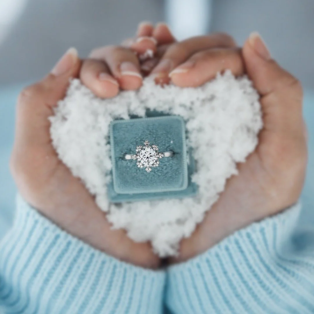 To My Wife Snowflakes Ring - Image 6
