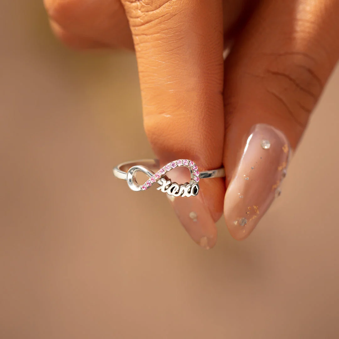 Token of Hugs and Kisses For Daughter XOXO Ring - Image 4