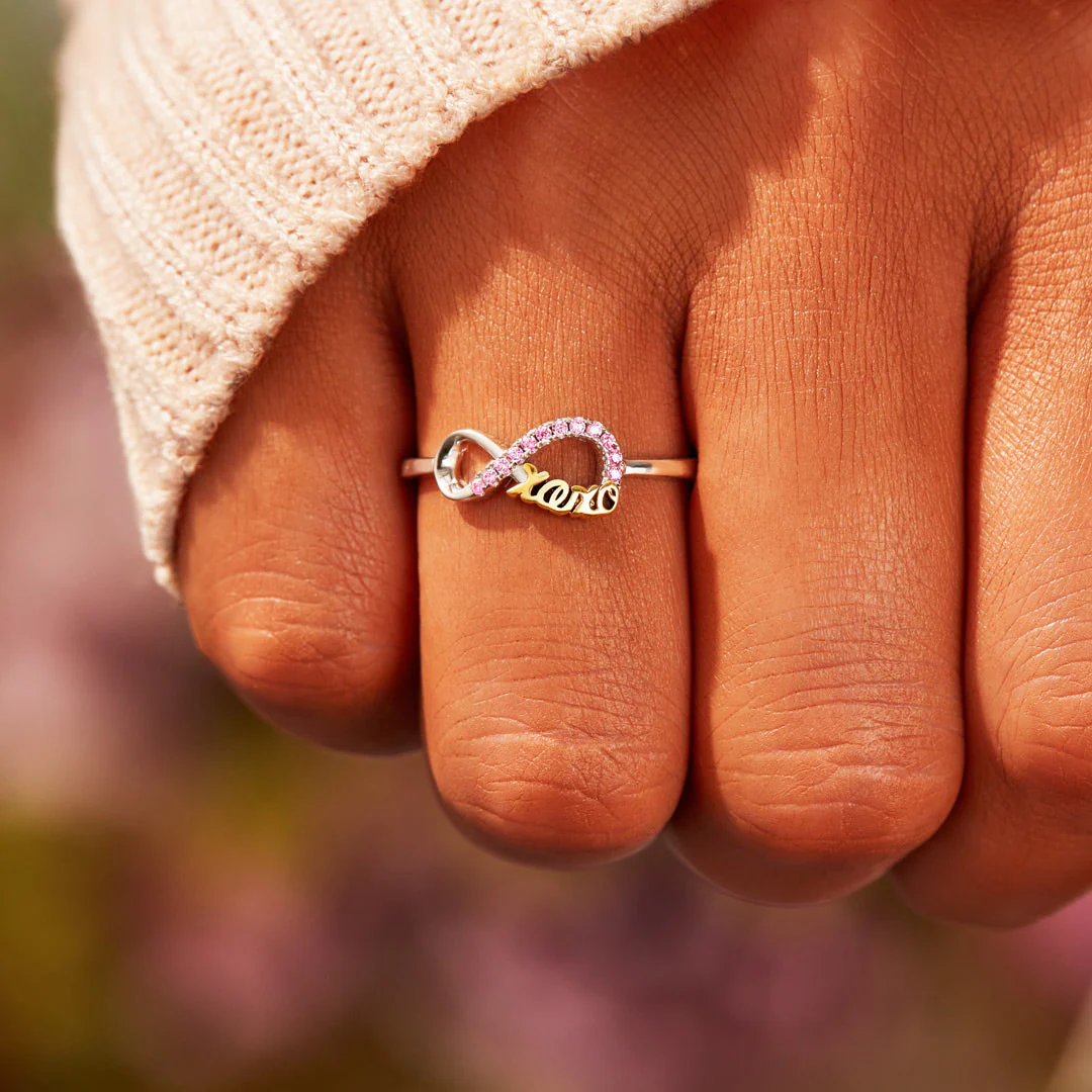 Token of Hugs and Kisses For Daughter XOXO Ring - Image 6