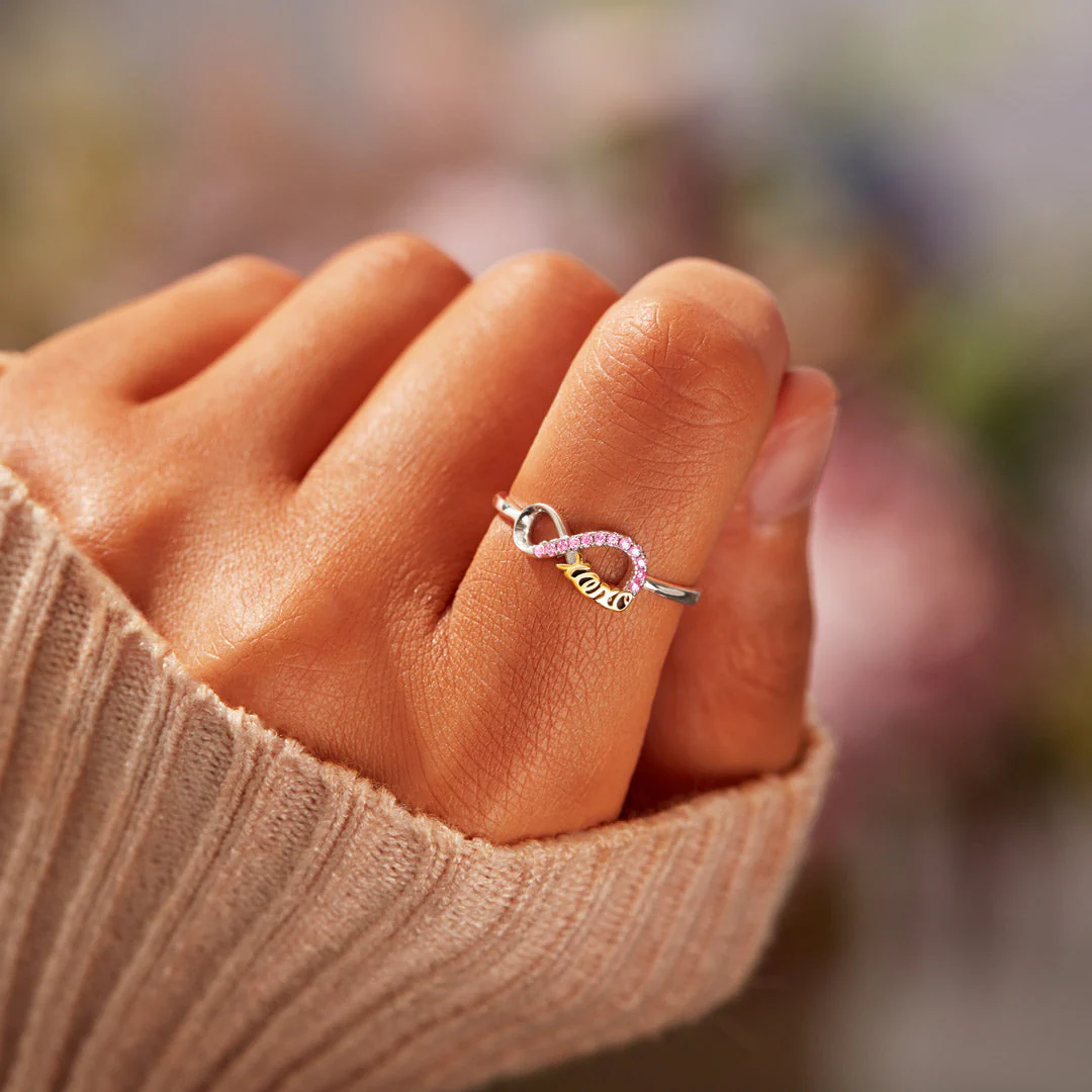 Token of Hugs and Kisses For Daughter XOXO Ring - Image 7