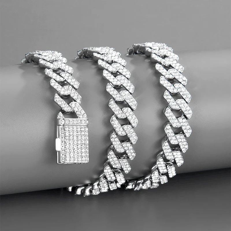 Iced Out Bling CZ Cubic Zirconia Tongue Necklace - Image 14