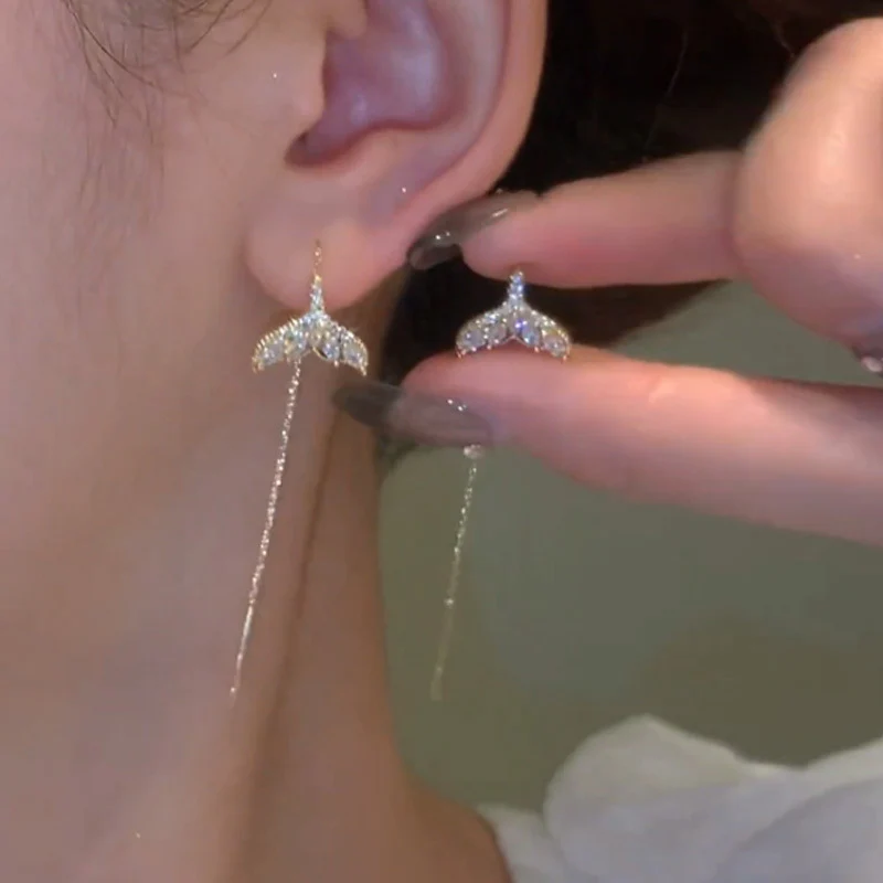 Unique Fishtail Earrings - Image 2