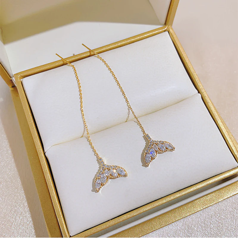 Unique Fishtail Earrings - Image 4