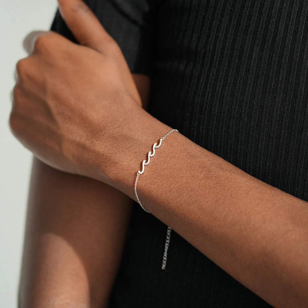 To My Besties For Life Wave Friendship Bracelet - Image 8