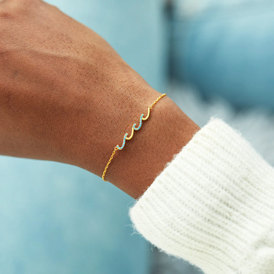 To My Besties For Life Wave Friendship Bracelet - Image 9