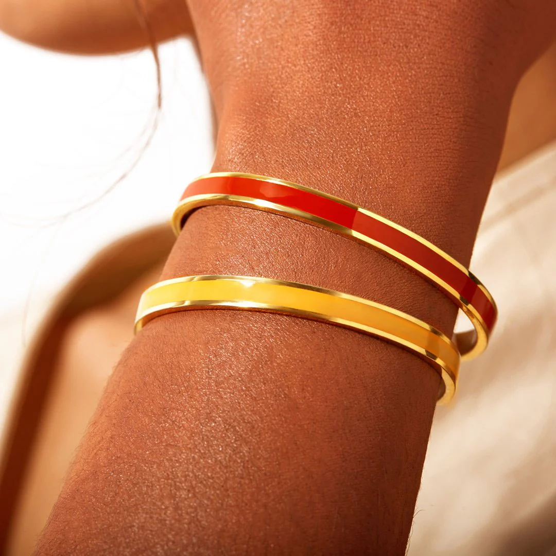 DON'T LET THE HARD DAYS WIN COLOR BANGLE - Image 13