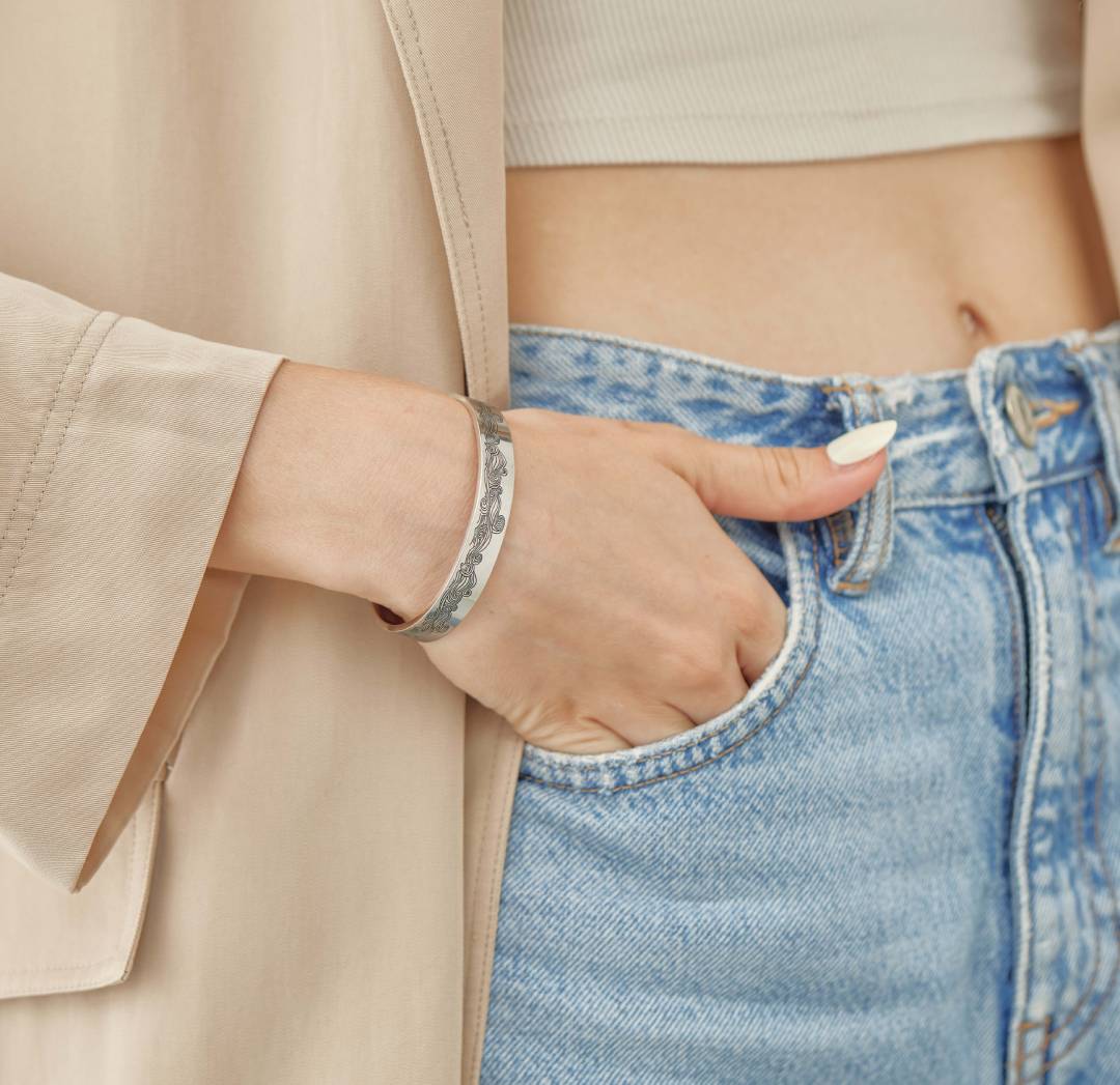 To My Wife, I Want All Of My Lasts To Be With You Bracelet - Image 3
