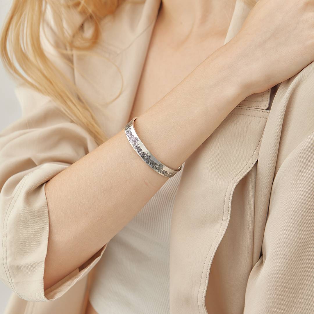 To My Wife, I Want All Of My Lasts To Be With You Bracelet - Image 4