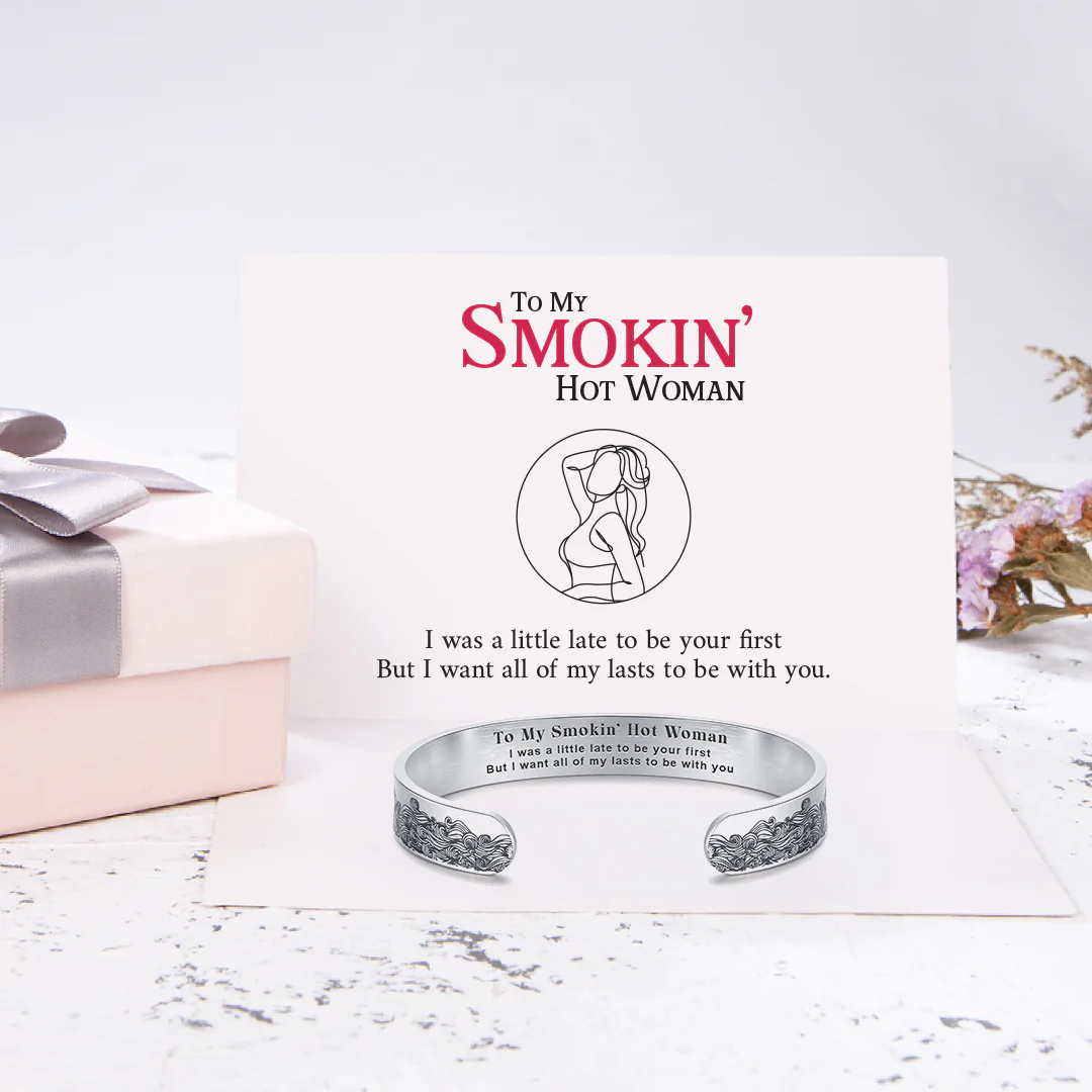 To My Wife, I Want All Of My Lasts To Be With You Bracelet - Image 6