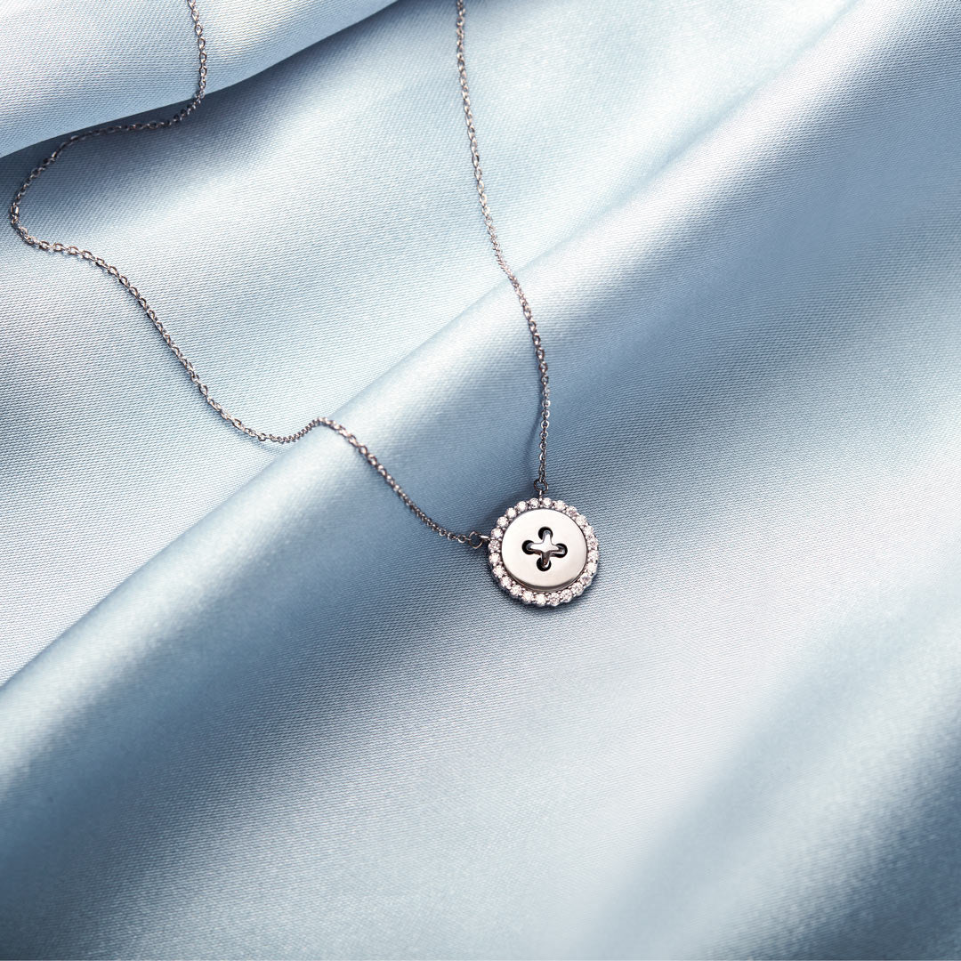 You Are Cute As A Button Necklace - Image 4