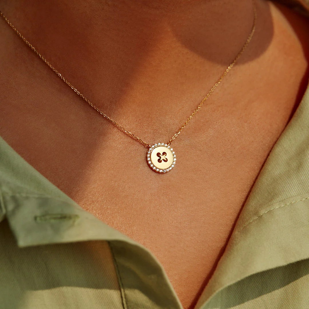 You Are Cute As A Button Necklace - Image 5
