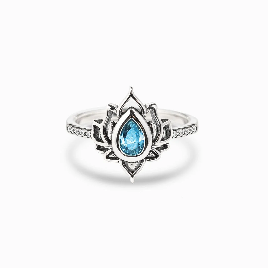 You Are My Spiritual Enlightenment Lotus Ring - Image 4