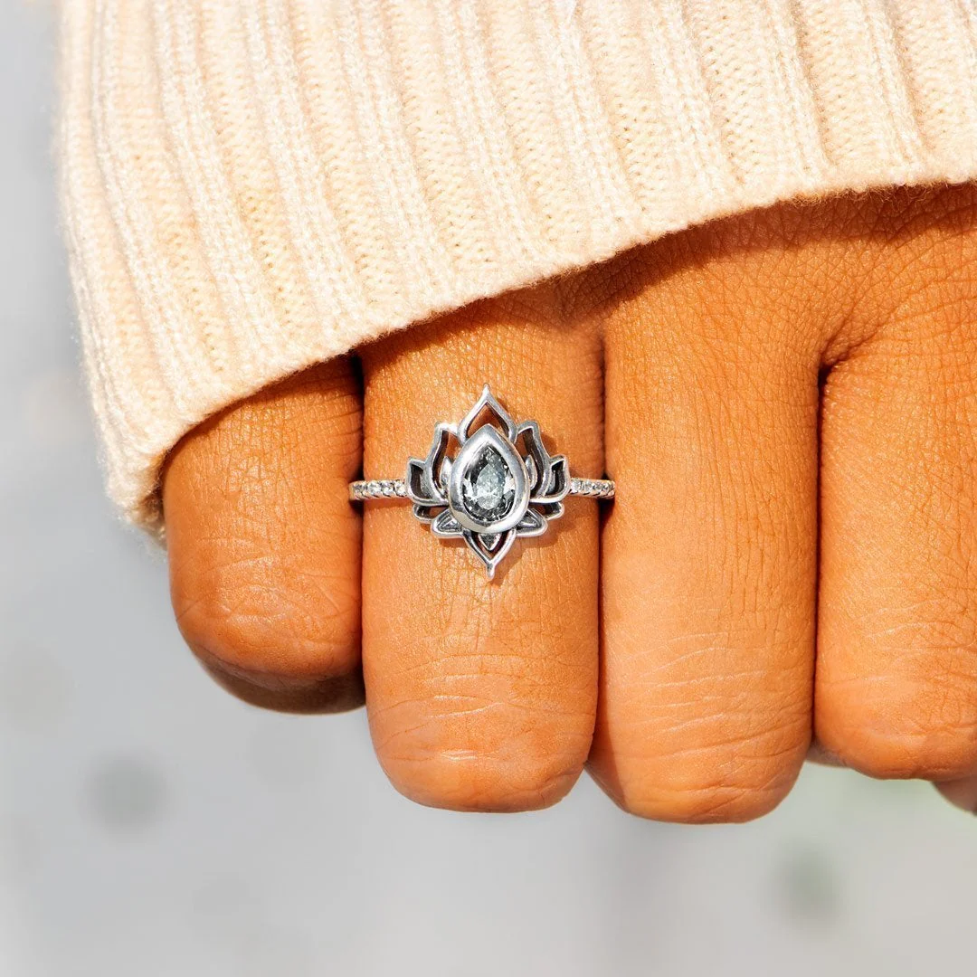 You Are My Spiritual Enlightenment Lotus Ring - Image 5