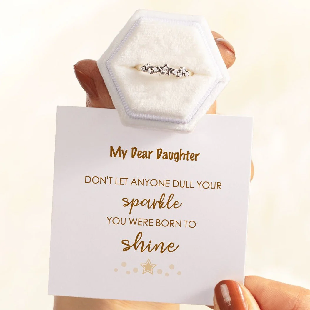 You Were Born To Shine Stars Ring - Image 3