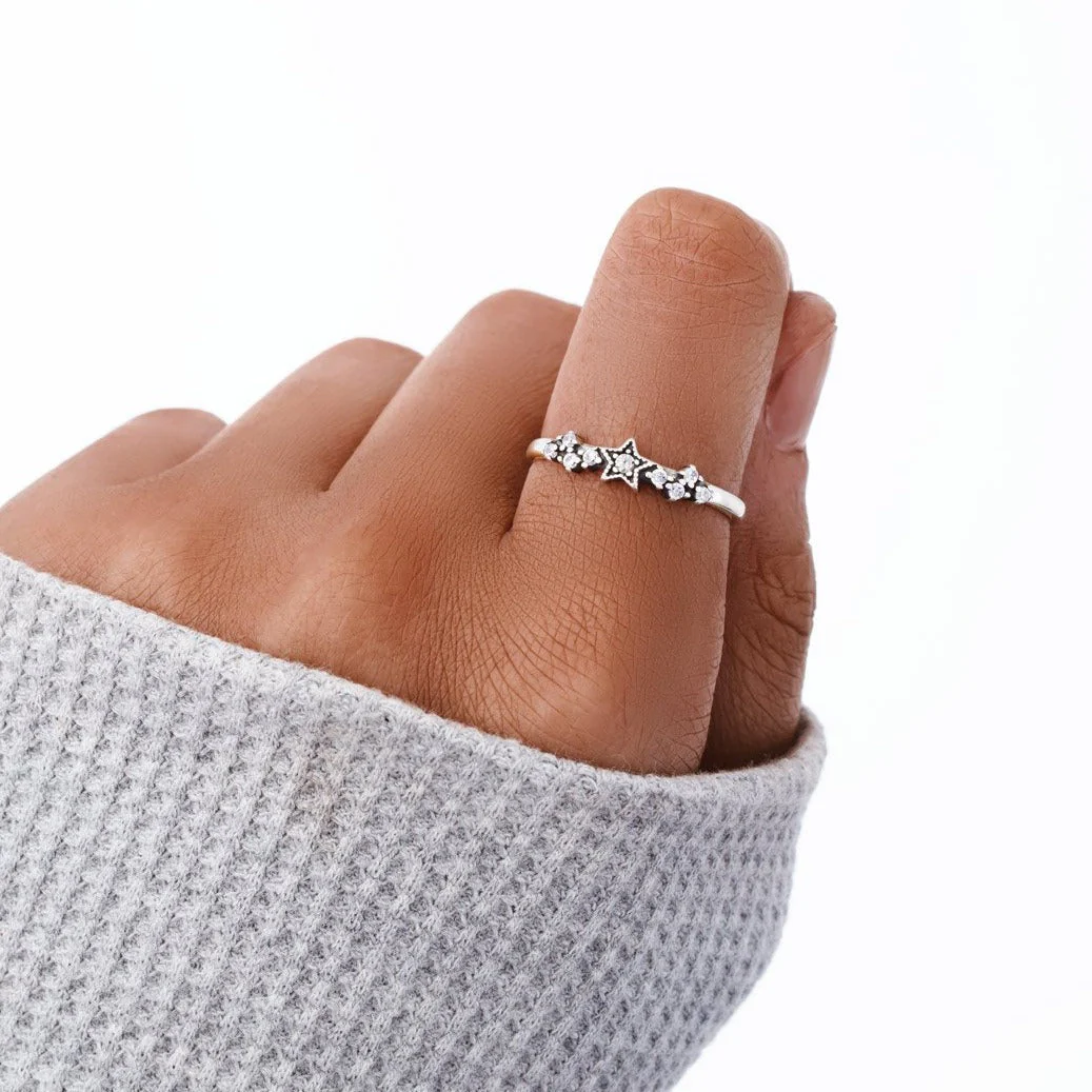 You Were Born To Shine Stars Ring - Image 6