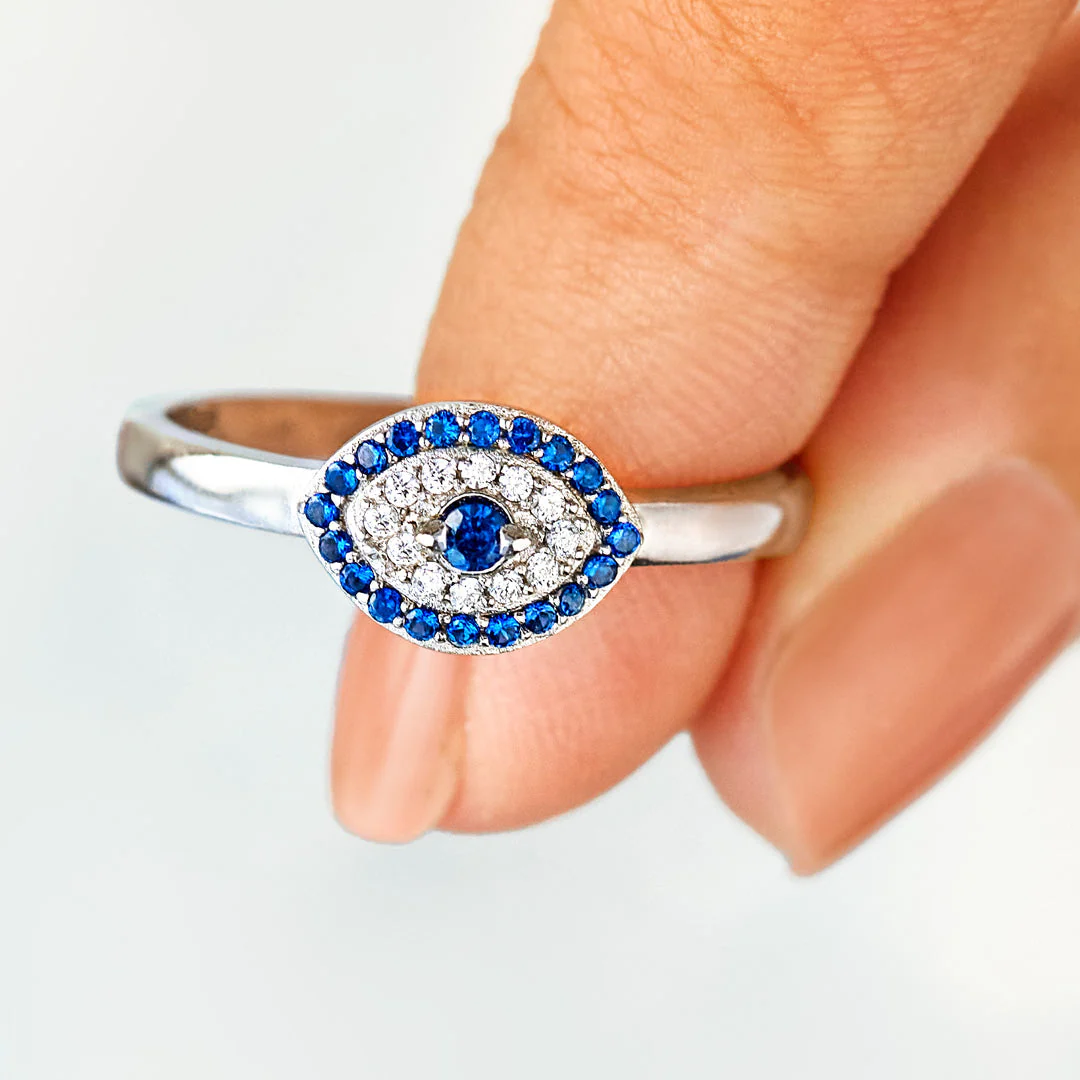 You're Always Protected Evil Eye Ring - Image 4
