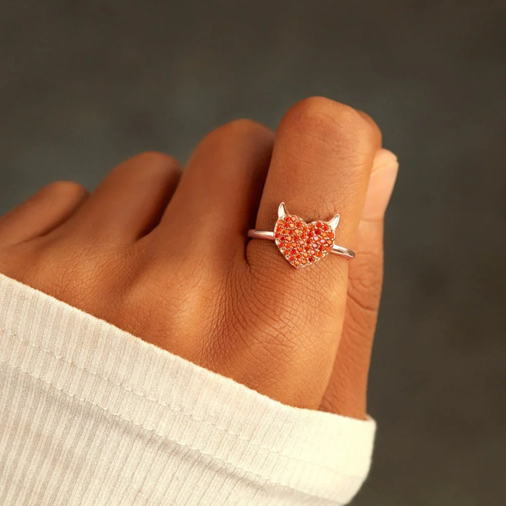 You're Badass With A Big Heart Devil Ring - Image 5