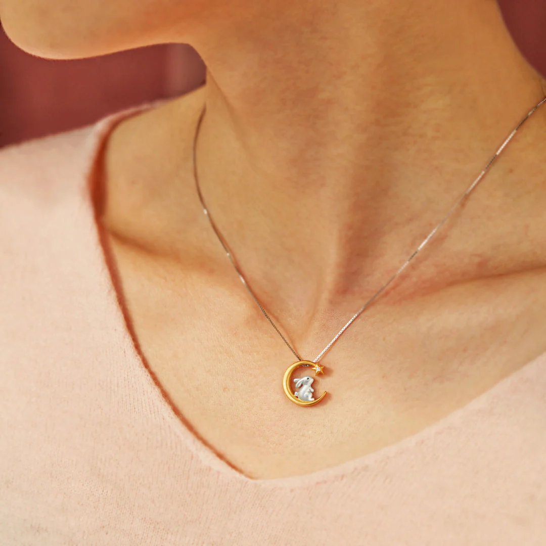 You're Some Bunny Special Bunny Necklace - Image 4