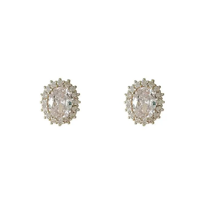 🌸French Style Zircon Sparkling Earrings - Image 4